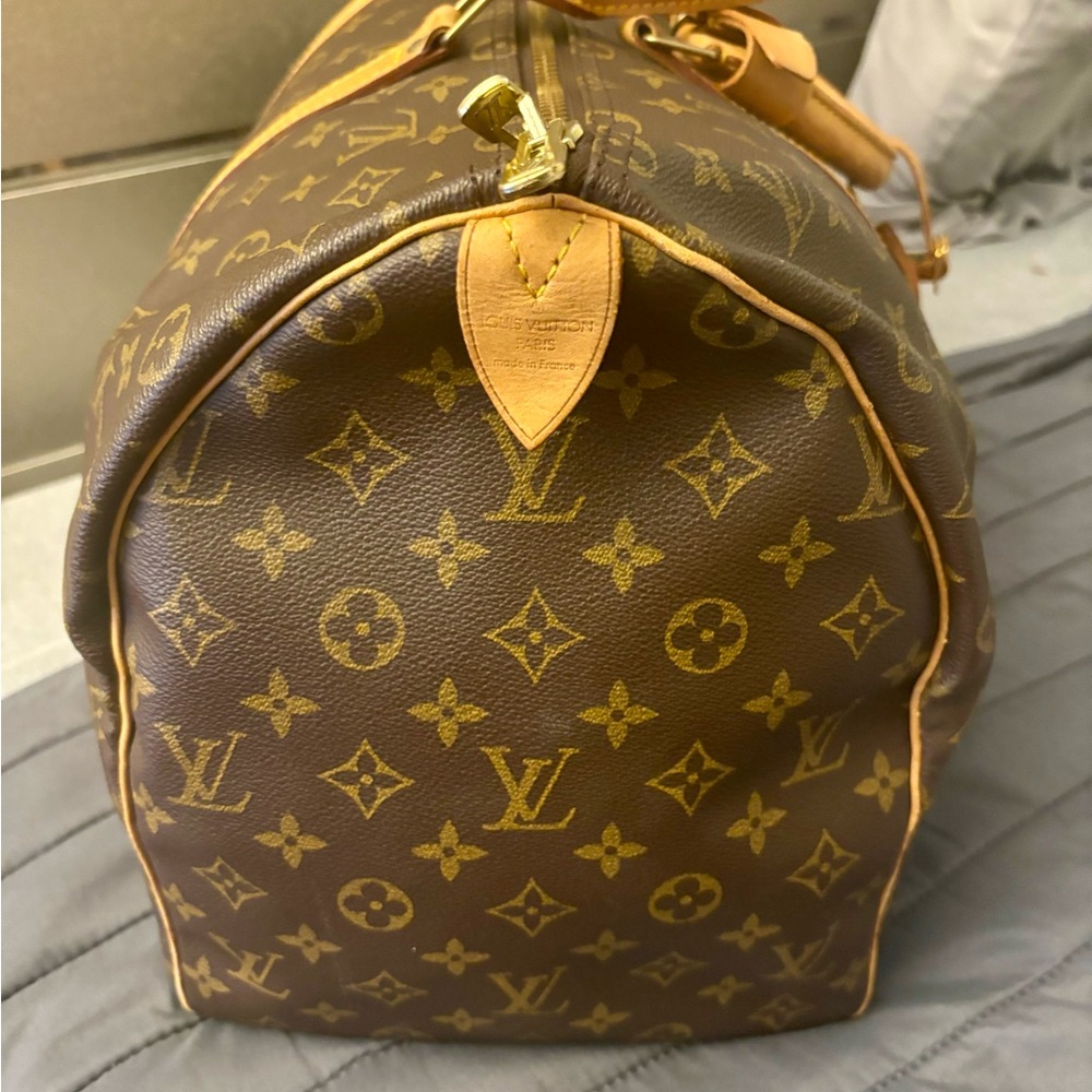 Louis Vuitton keepall 50 with tag